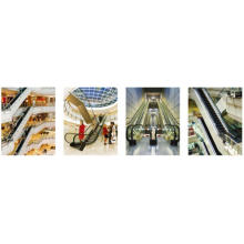 Shopping VVVF Mall Escalator With Energy Saver